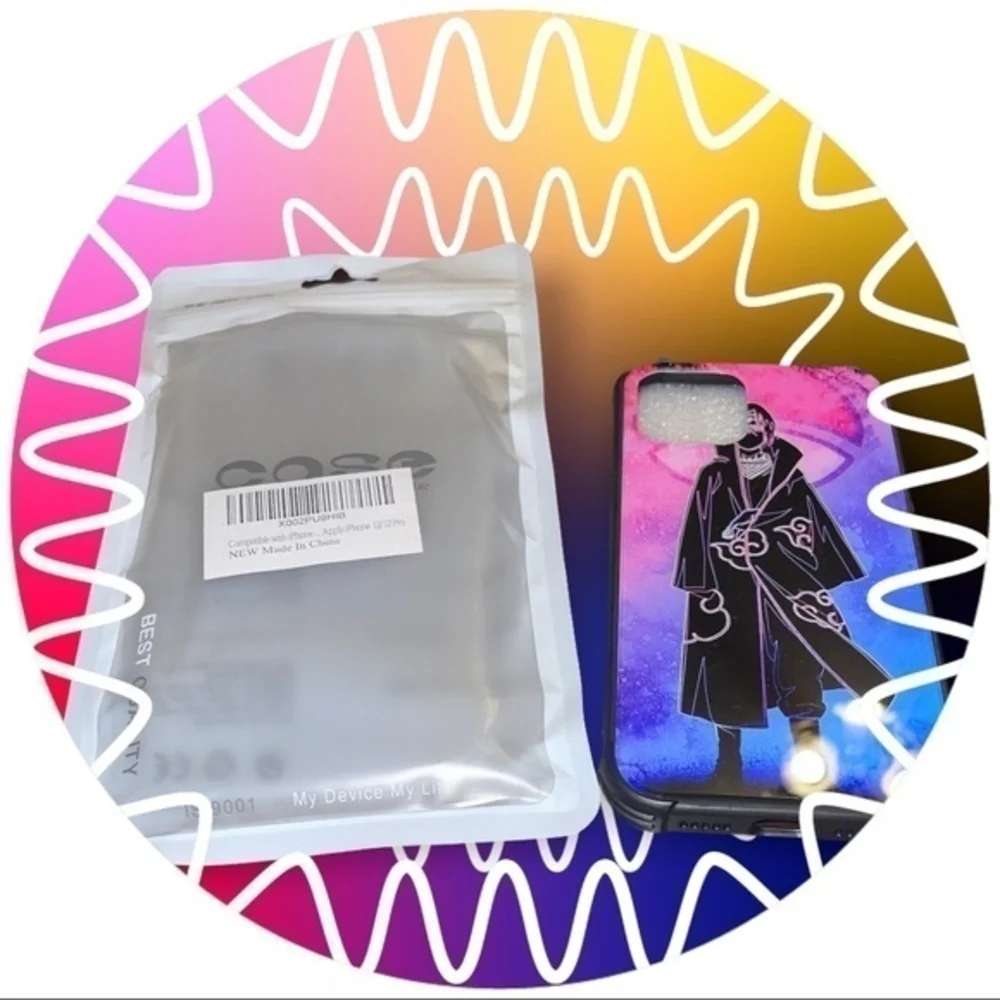 NIB iPhone 12/12 Pro Dark/Halloween Protector/Case